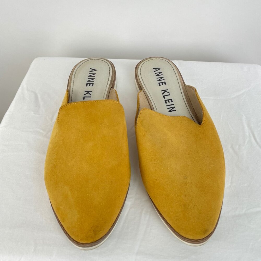 Suede Mules